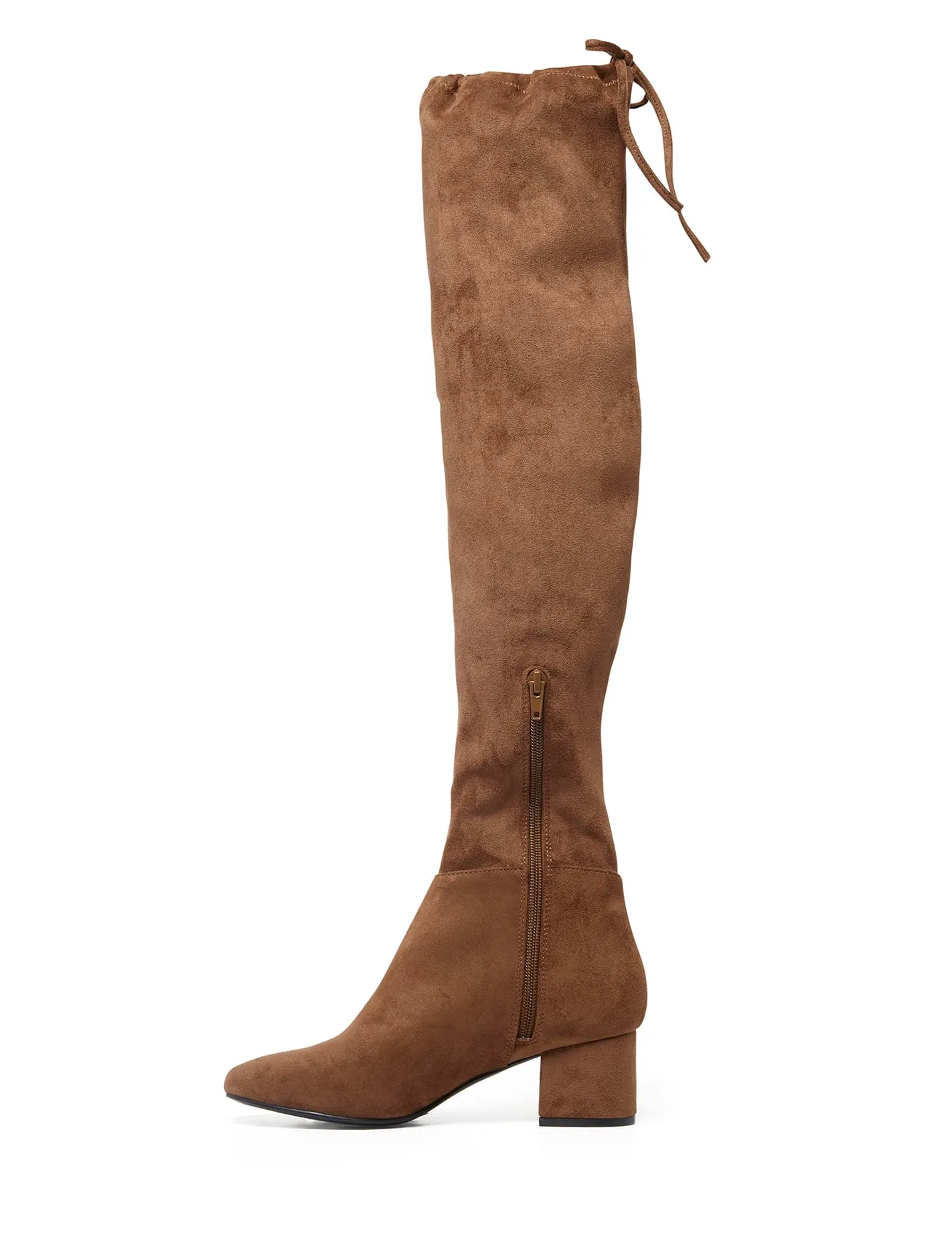 Abbie Low Block Over-The-Knee Boots