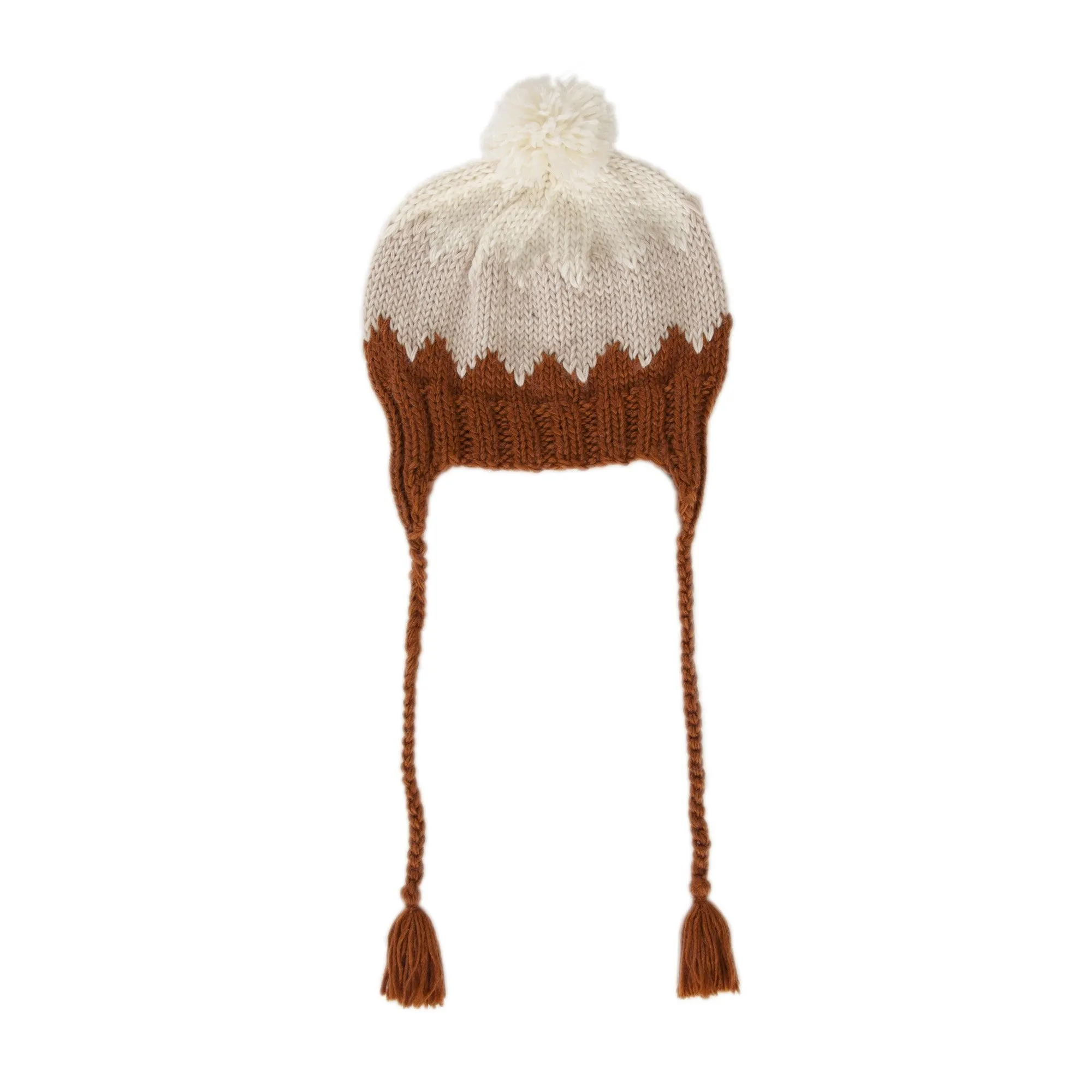 Acorn Zig Zag Beanie - Chestnut