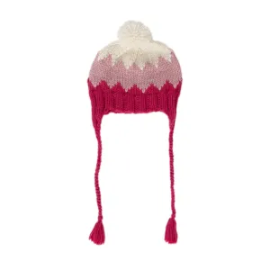 Acorn Zig Zag Beanie - Pink