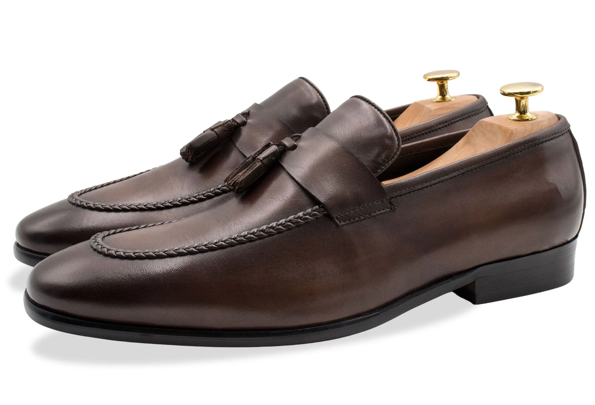 Aguilares Walnut Tassel Loafer