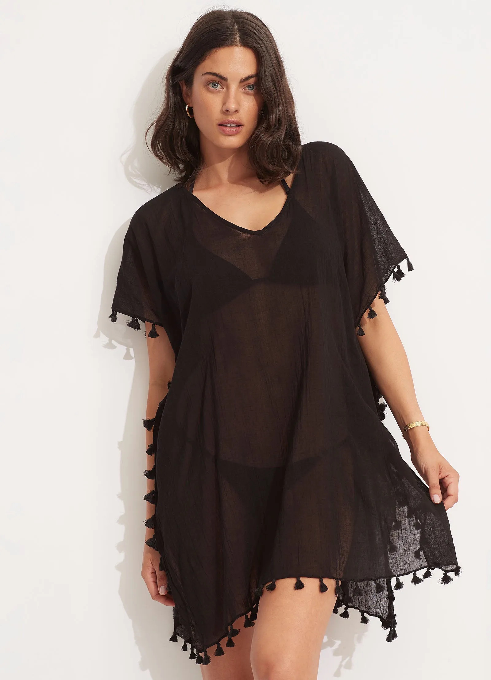 Amnesia Kaftan - Black