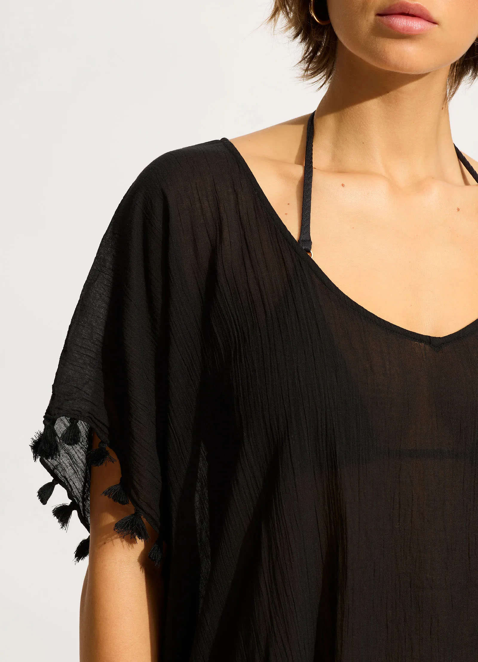 Amnesia Kaftan - Black