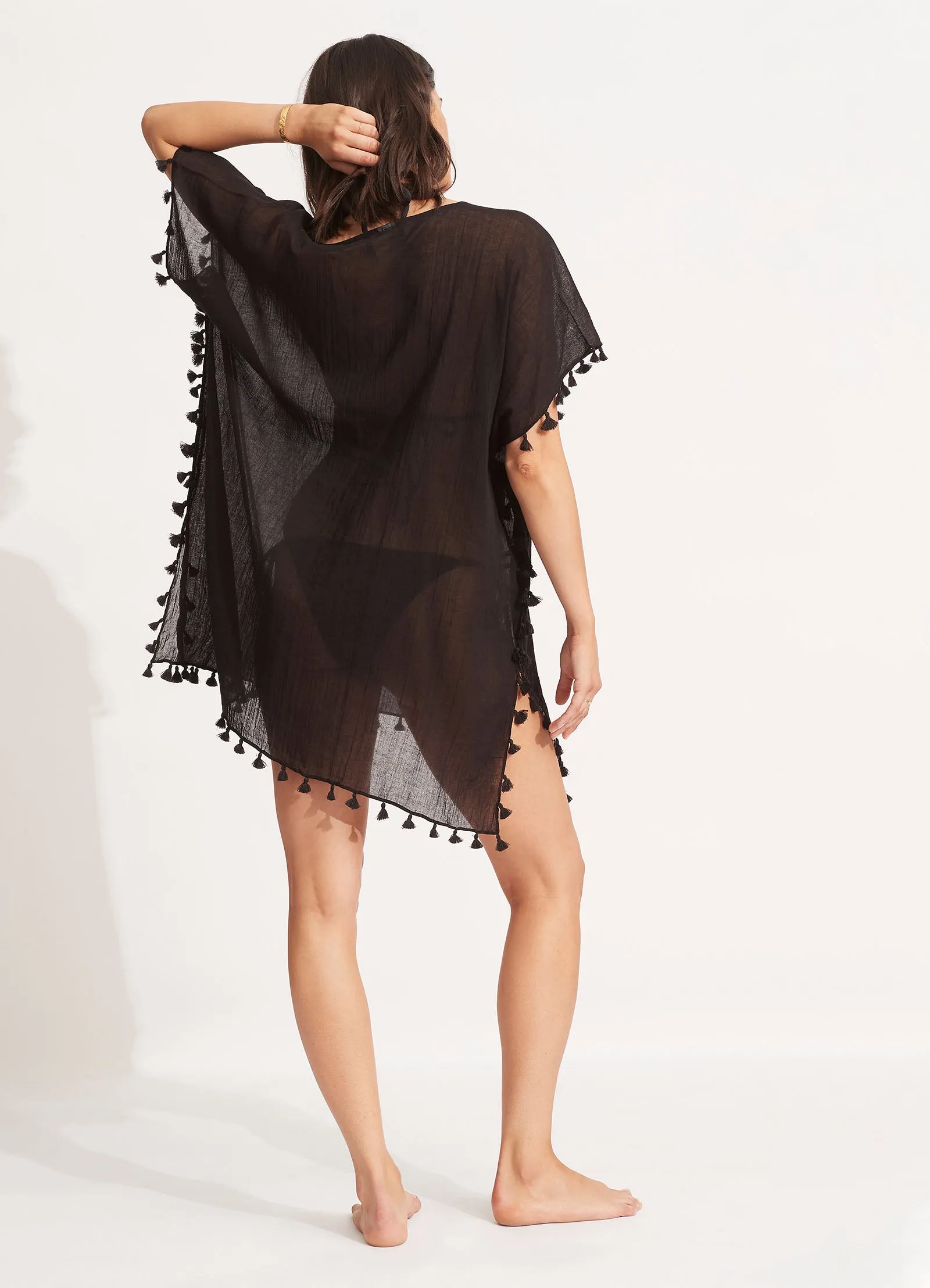 Amnesia Kaftan - Black