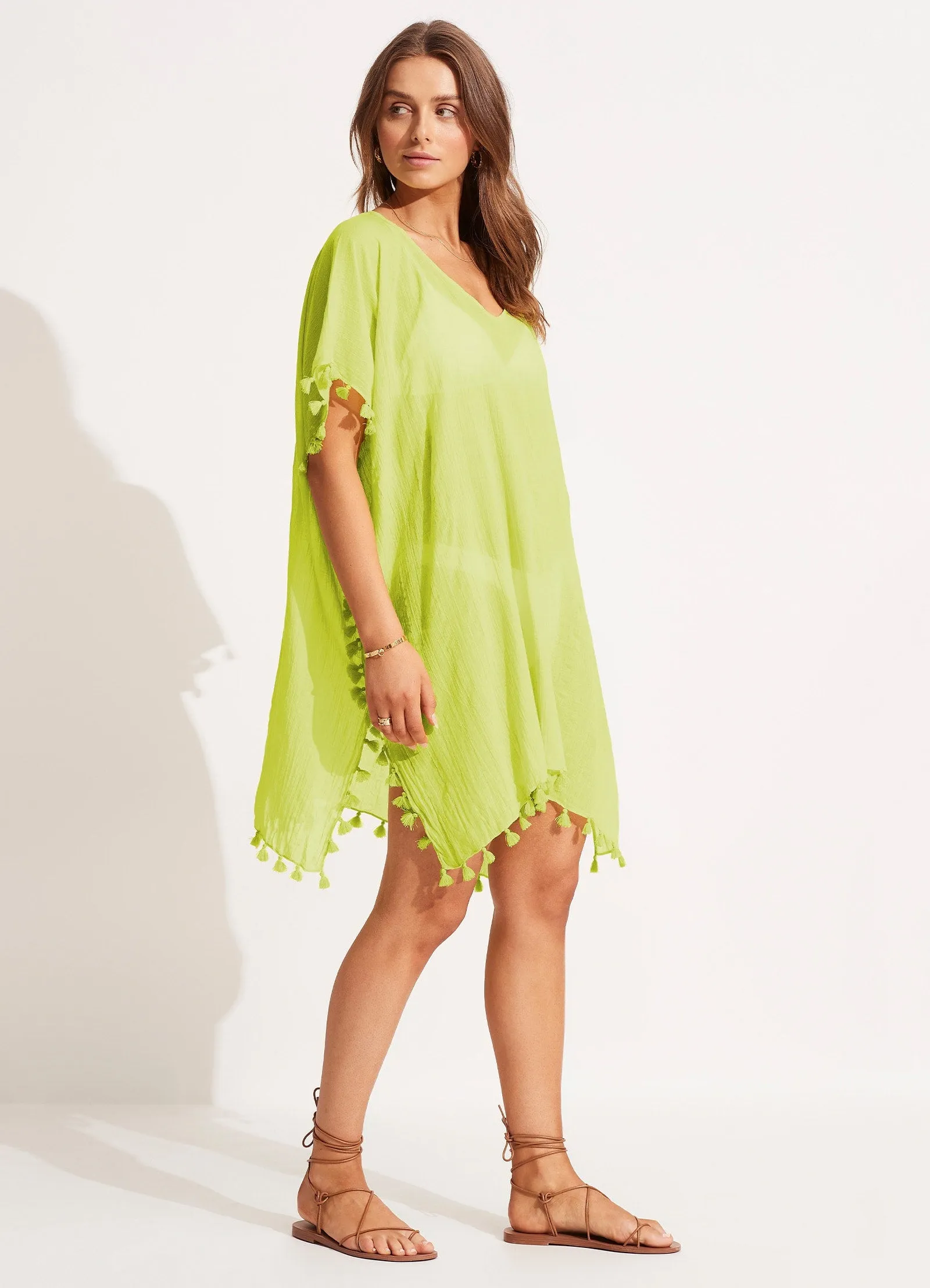 Amnesia Kaftan - Celery