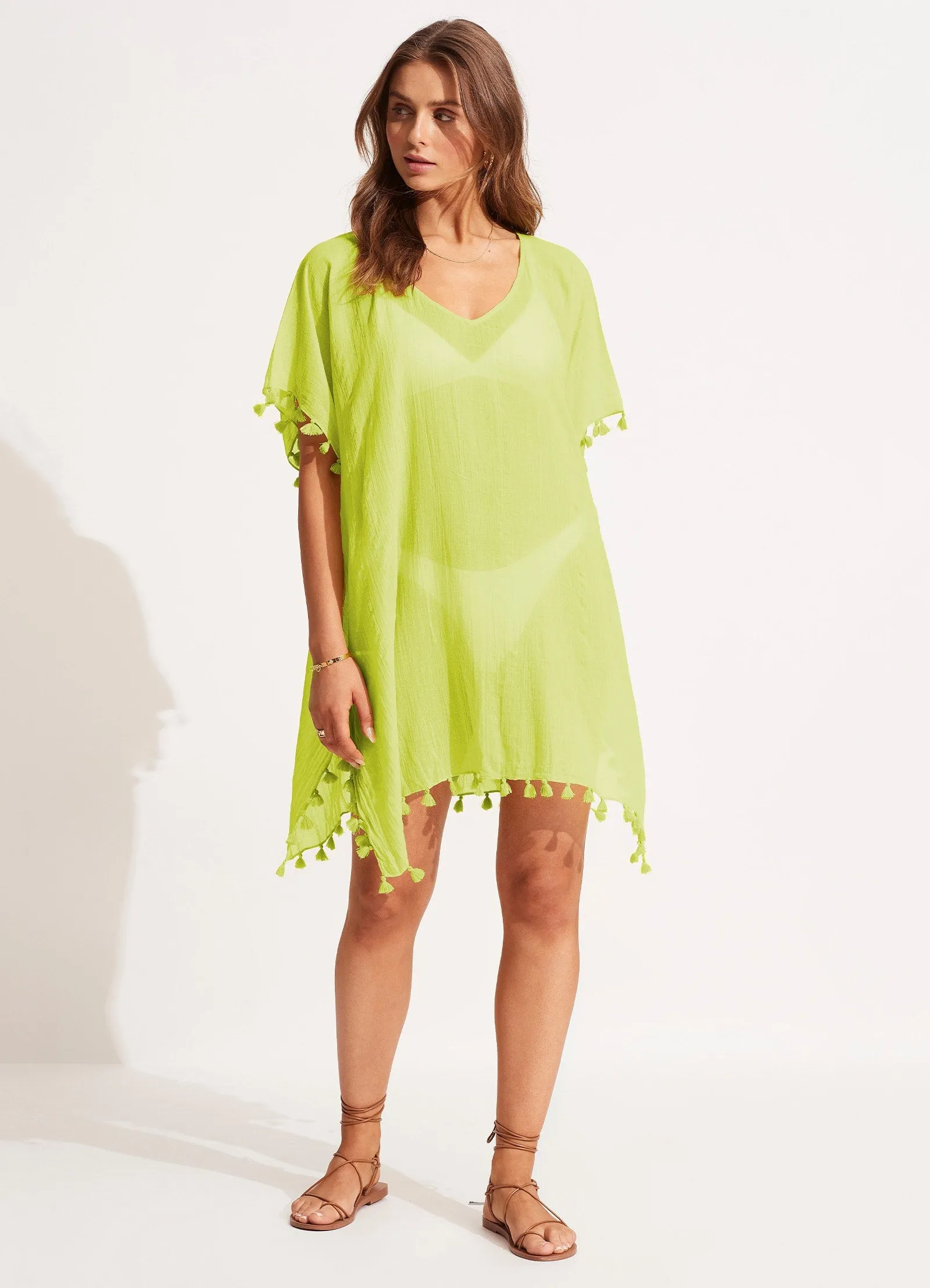 Amnesia Kaftan - Celery