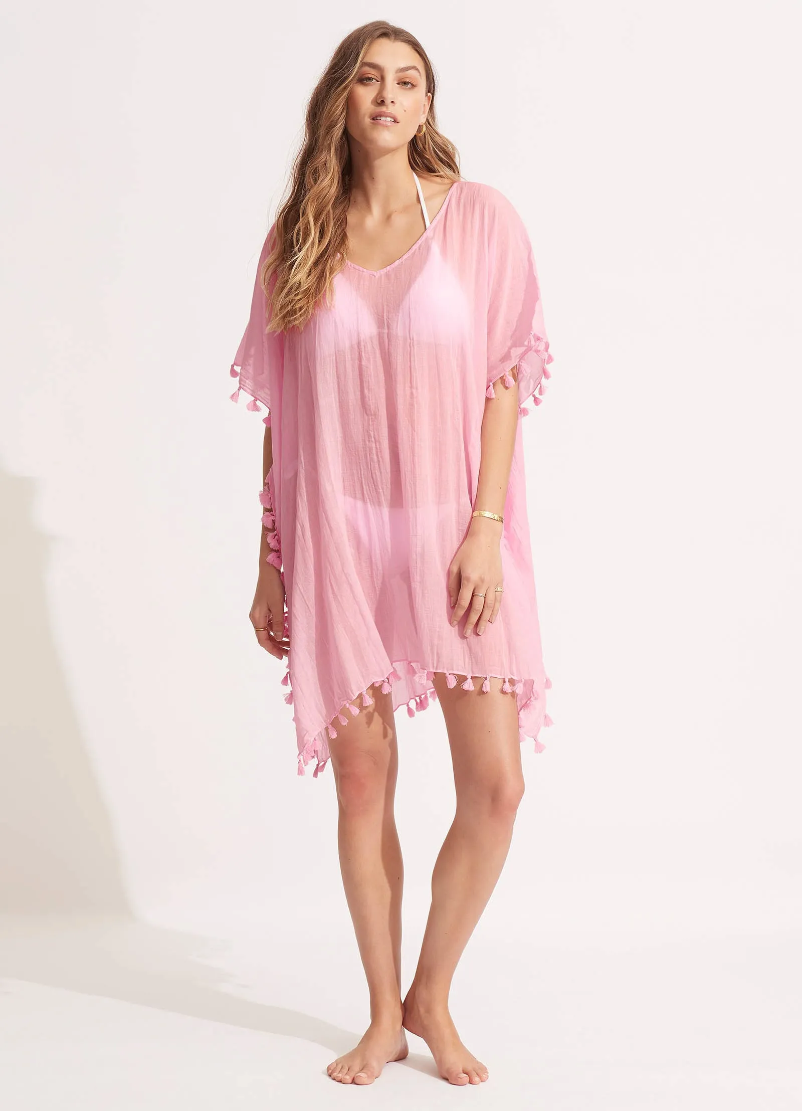 Amnesia Kaftan - Parfait Pink