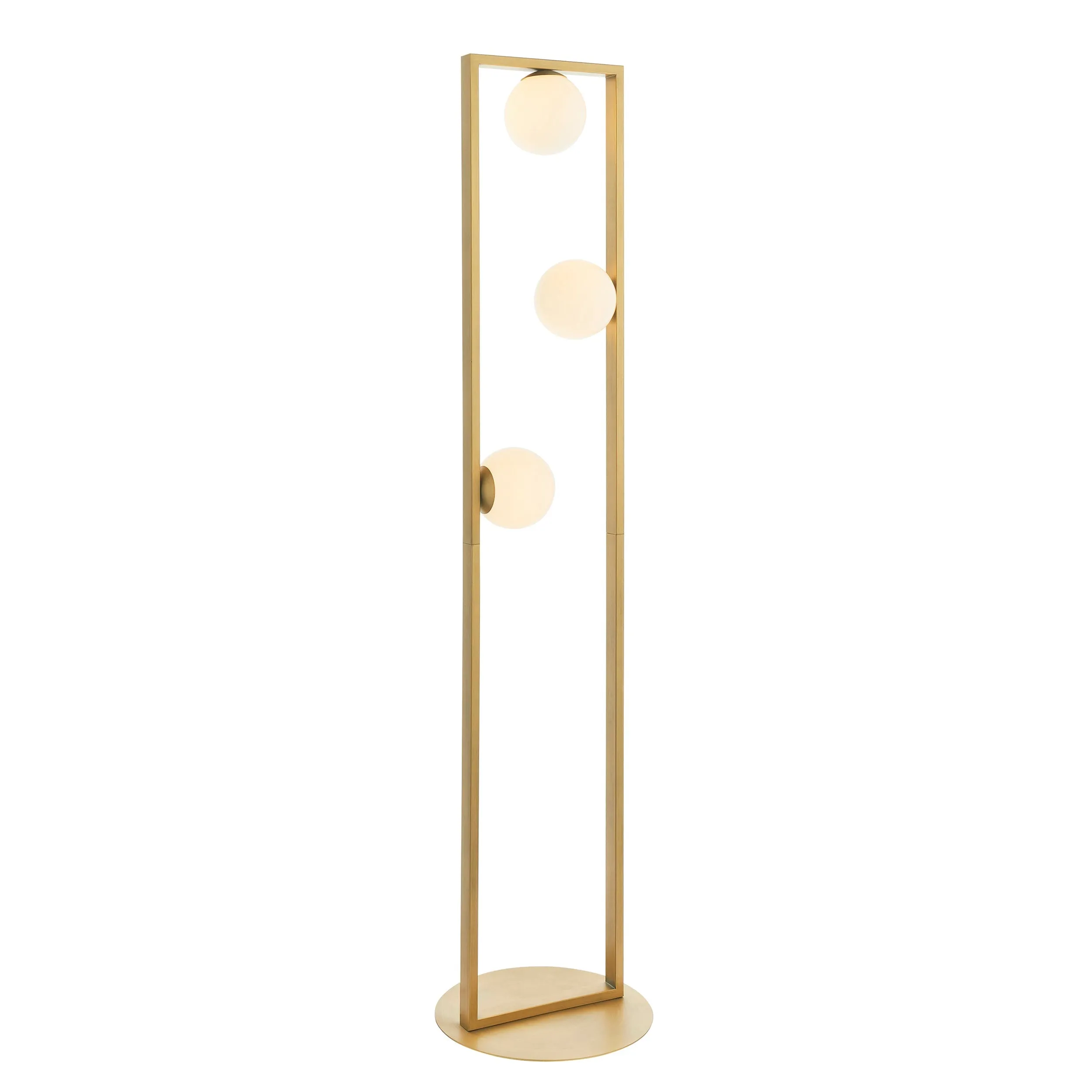 Amos Matisse Floor Lamp Brushed Gold