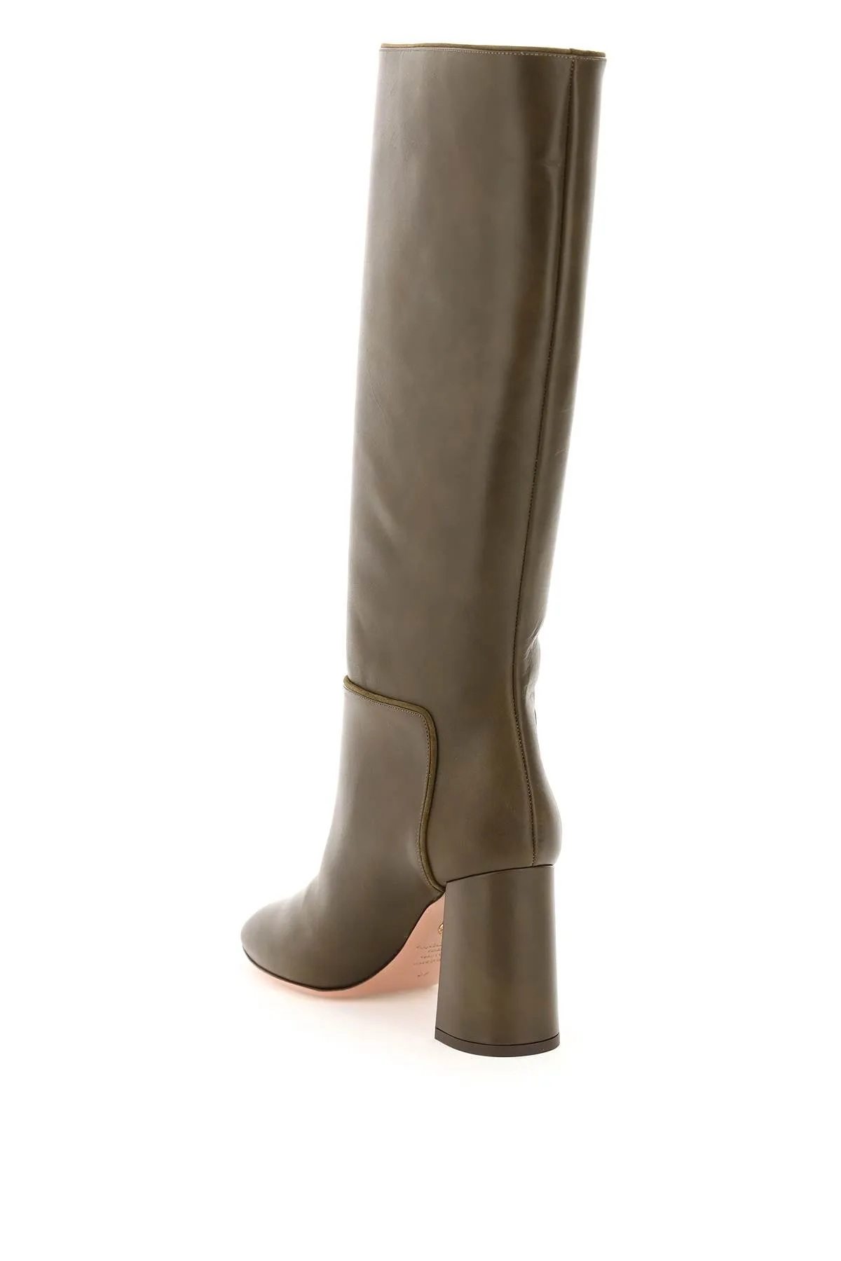 Aquazzura Block-Heel Knee-High Boots