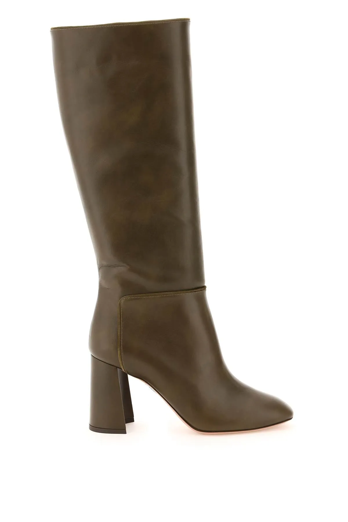 Aquazzura Block-Heel Knee-High Boots