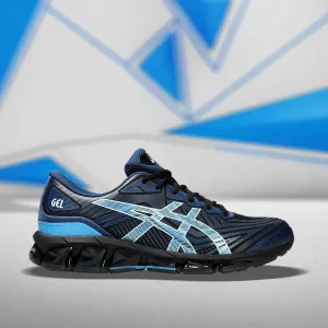 ASICS GEL-QUANTUM 360 VII MEN'S RUNNING SHOES- BLACK/MIDNIGHT BLUE