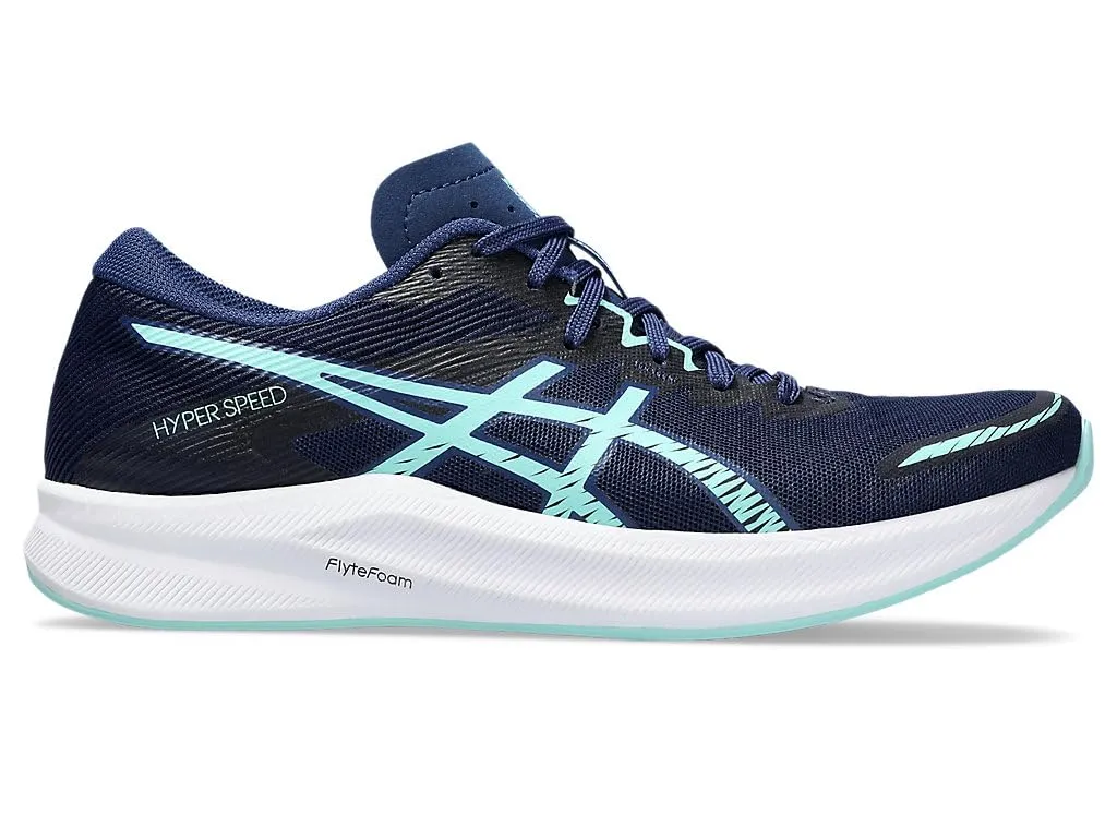 ASICS Womens Hyper Speed 3 Blue Expanse/Illuminate Mint Running Shoe - 6 UK (1012B517.401)