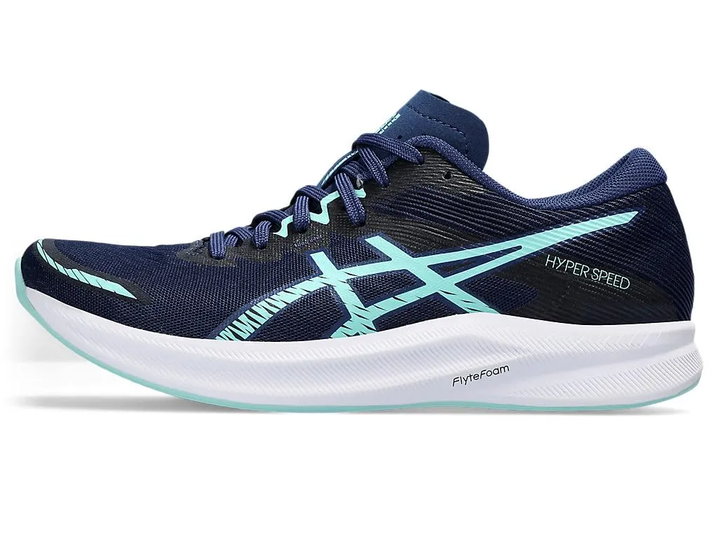 ASICS Womens Hyper Speed 3 Blue Expanse/Illuminate Mint Running Shoe - 6 UK (1012B517.401)