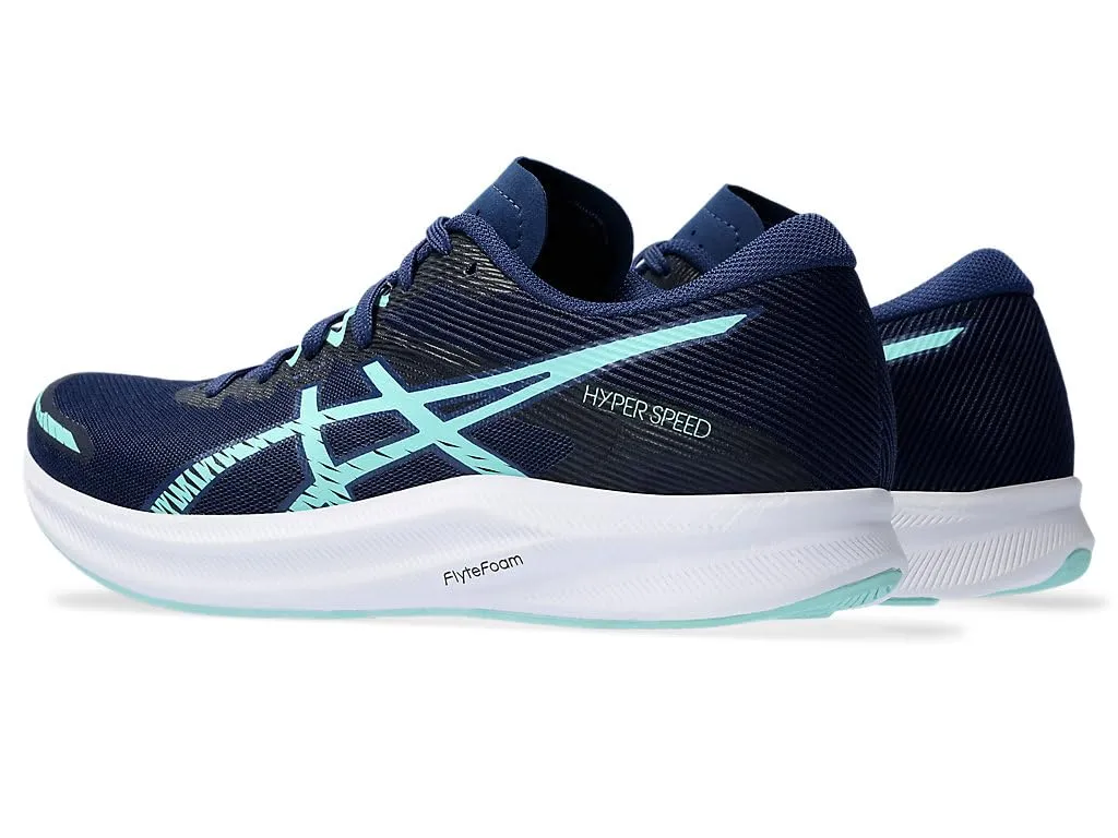 ASICS Womens Hyper Speed 3 Blue Expanse/Illuminate Mint Running Shoe - 6 UK (1012B517.401)