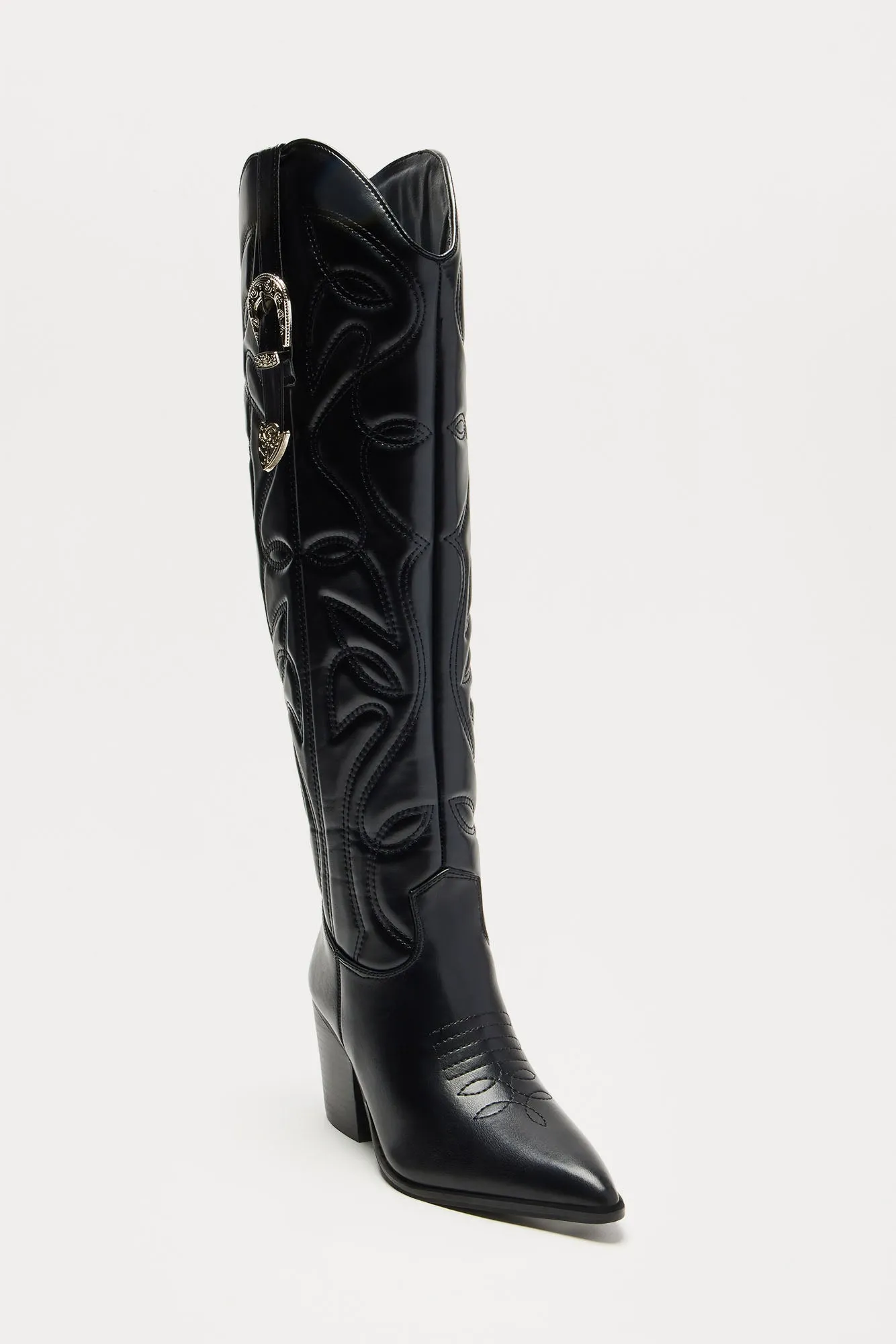 Austin Cowboy Boots - Black