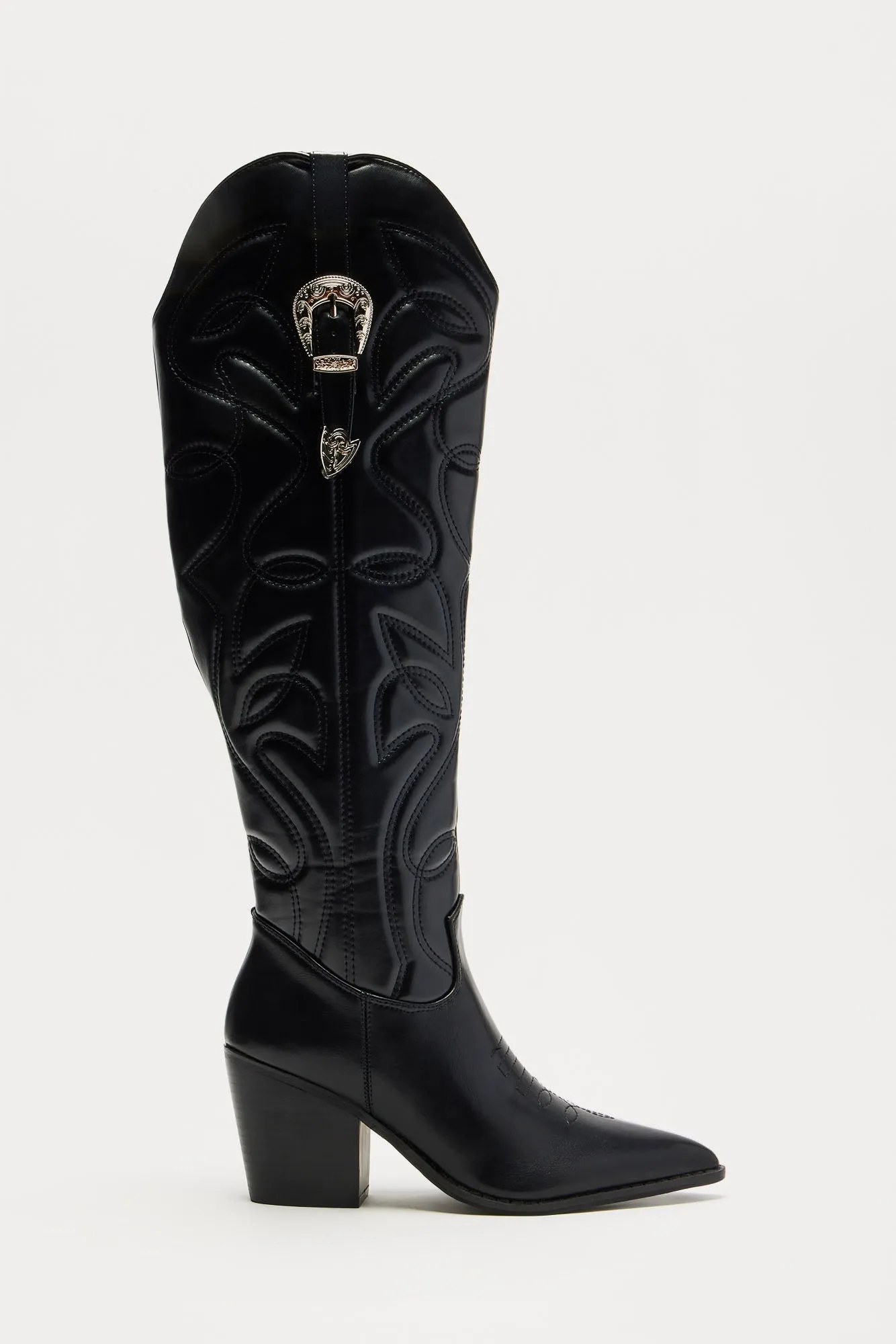 Austin Cowboy Boots - Black