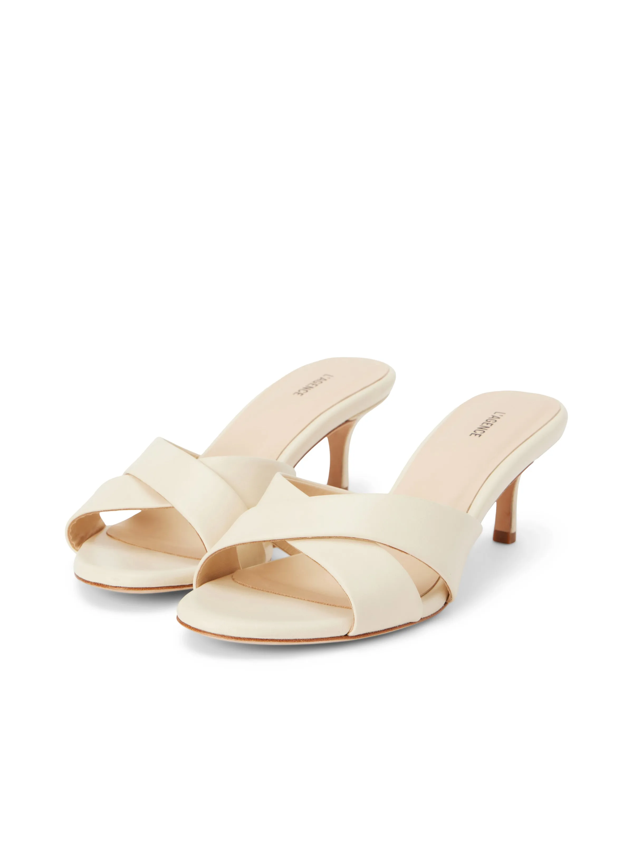 Aveline Kitten-Heel Sandal