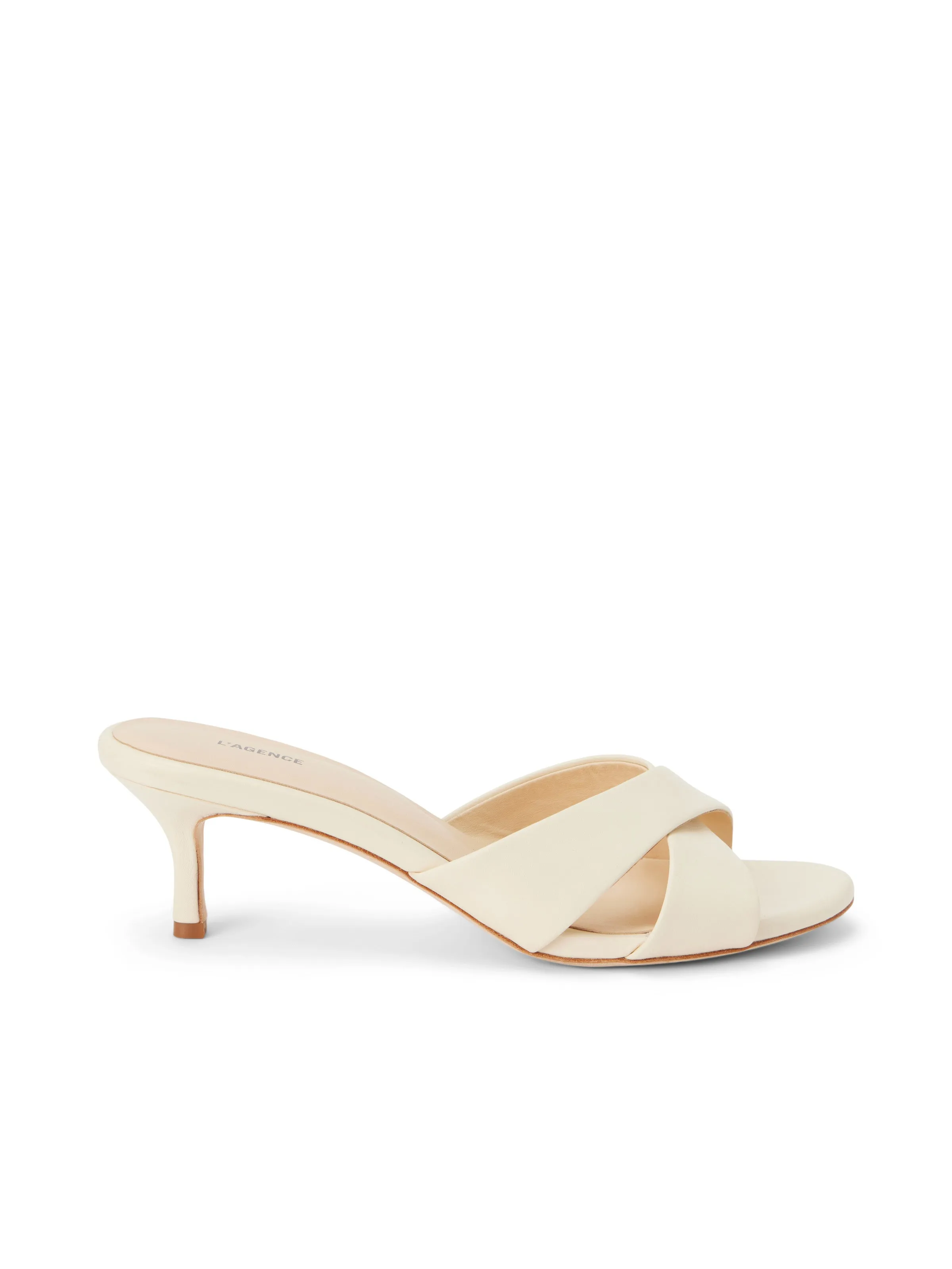 Aveline Kitten-Heel Sandal