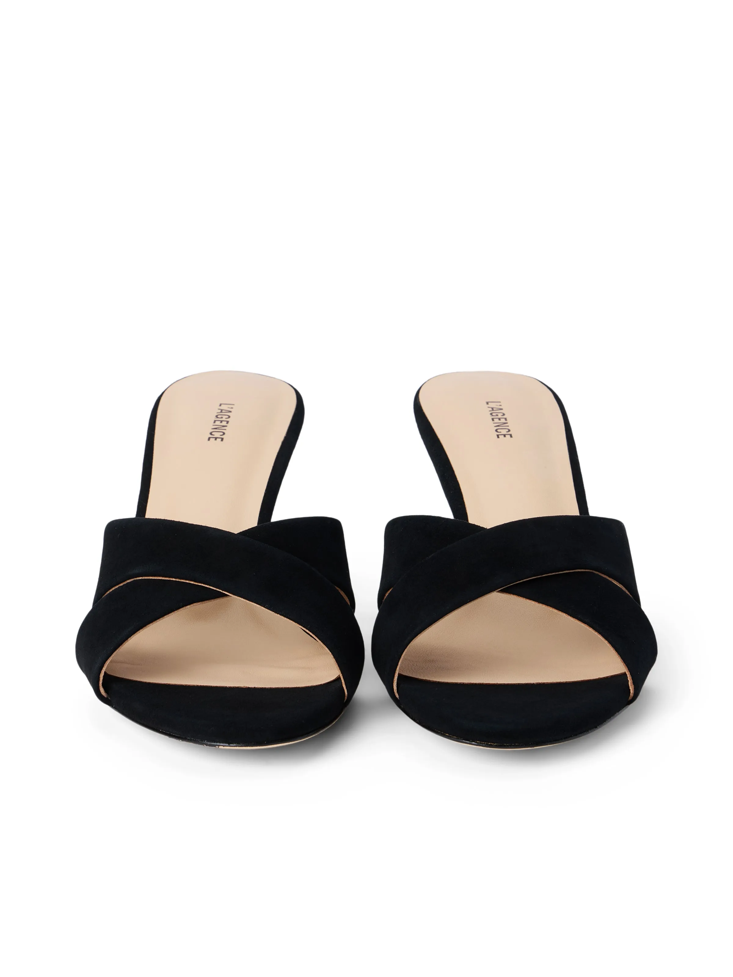 Aveline Kitten-Heel Sandal