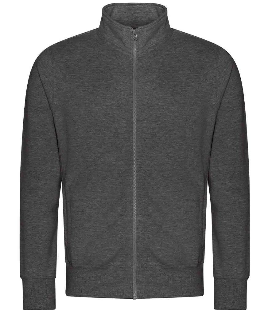 AWDis Campus Full Zip Sweatshirt | Charcoal