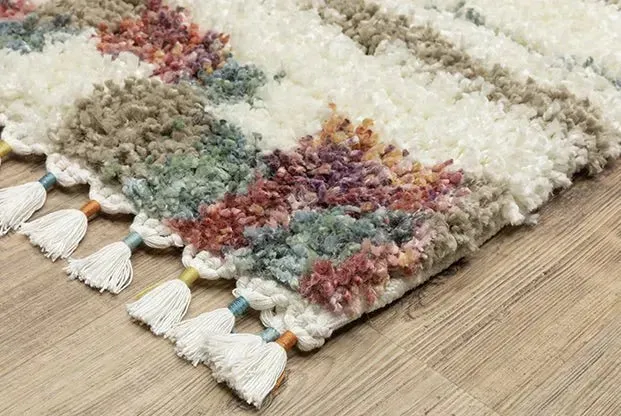 Axis AX06A Ivory/Multi Rug