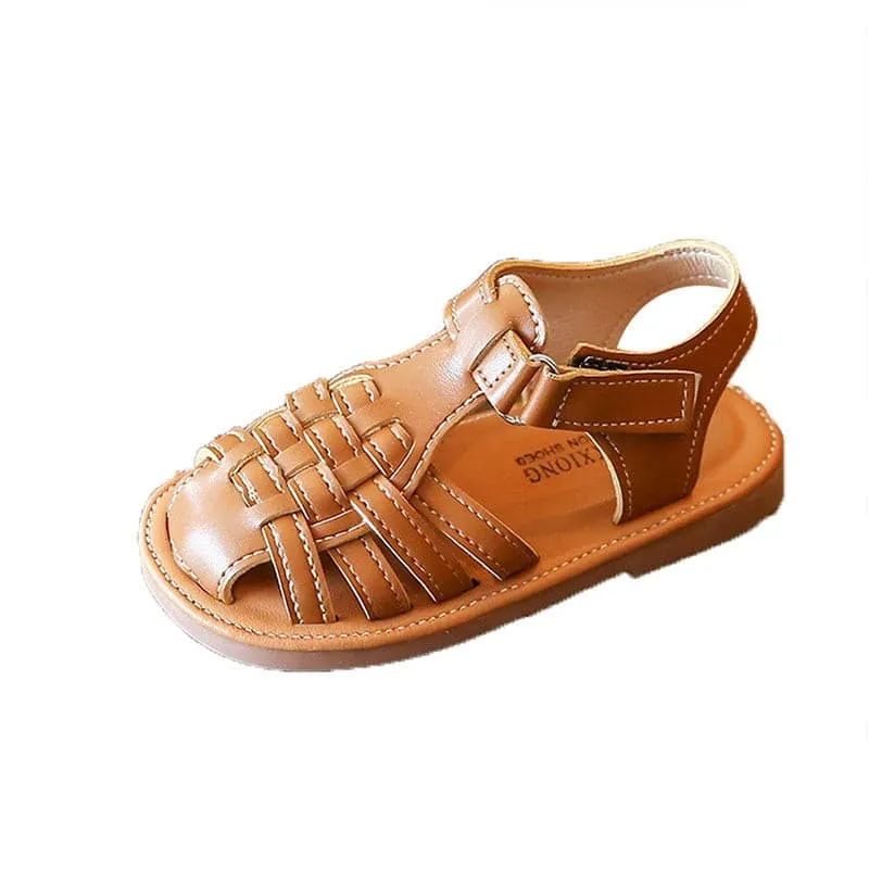 Bindi - Vintage Sandals Woven, Colour - Tan Brown