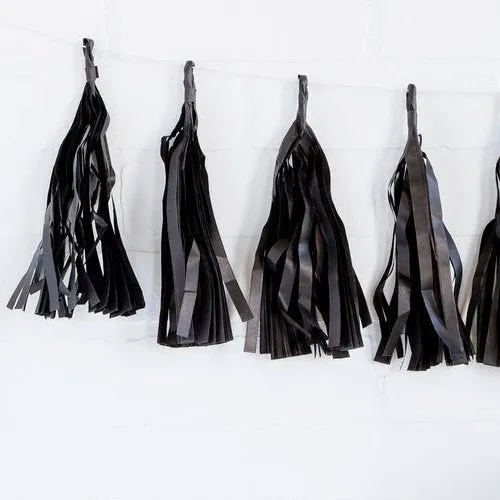 Black Tassel Garland