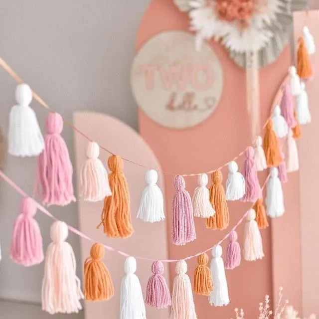 Boho Tassel Party Garland