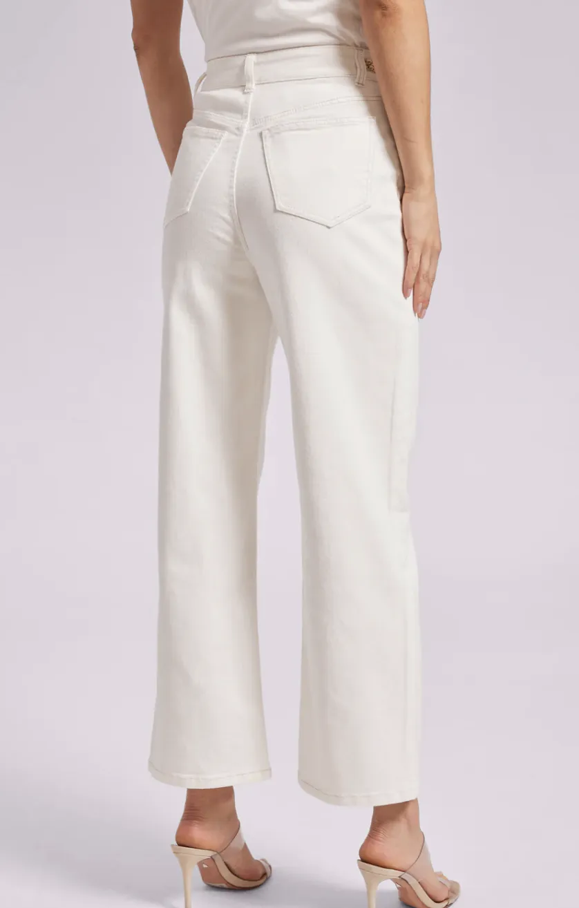 Brooklyn Denim Pants - White