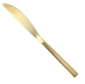 Brushed Gold Dinner Knife (packs of 10)