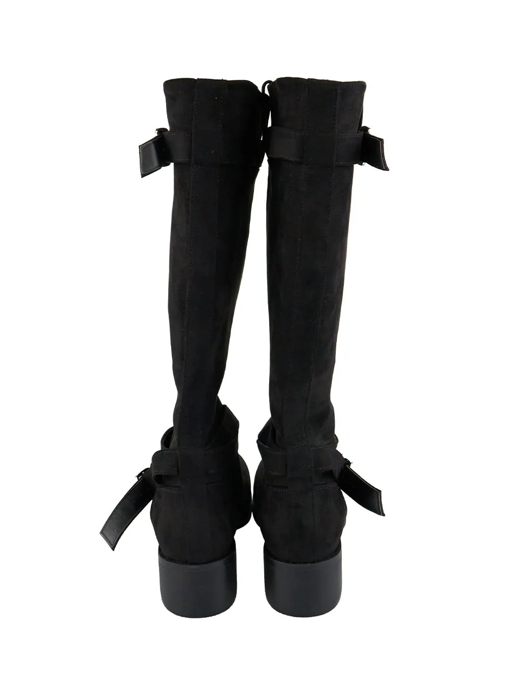 Buckled Knee High Boots OL401