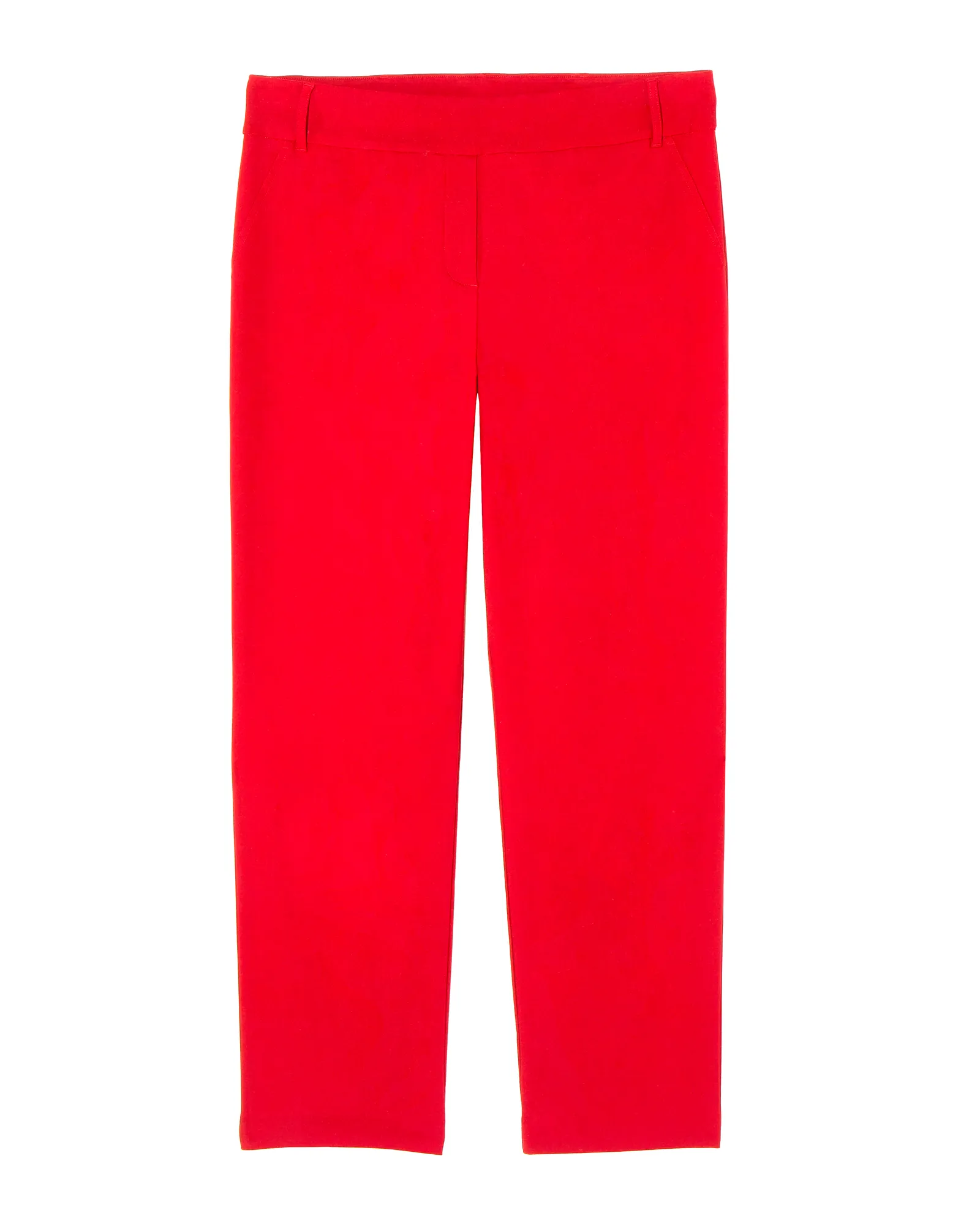 Casablanca Straight Leg Trouser - Petite | Red