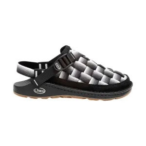 Chaco Women's Canyon Woven Clog - Fade Black/White