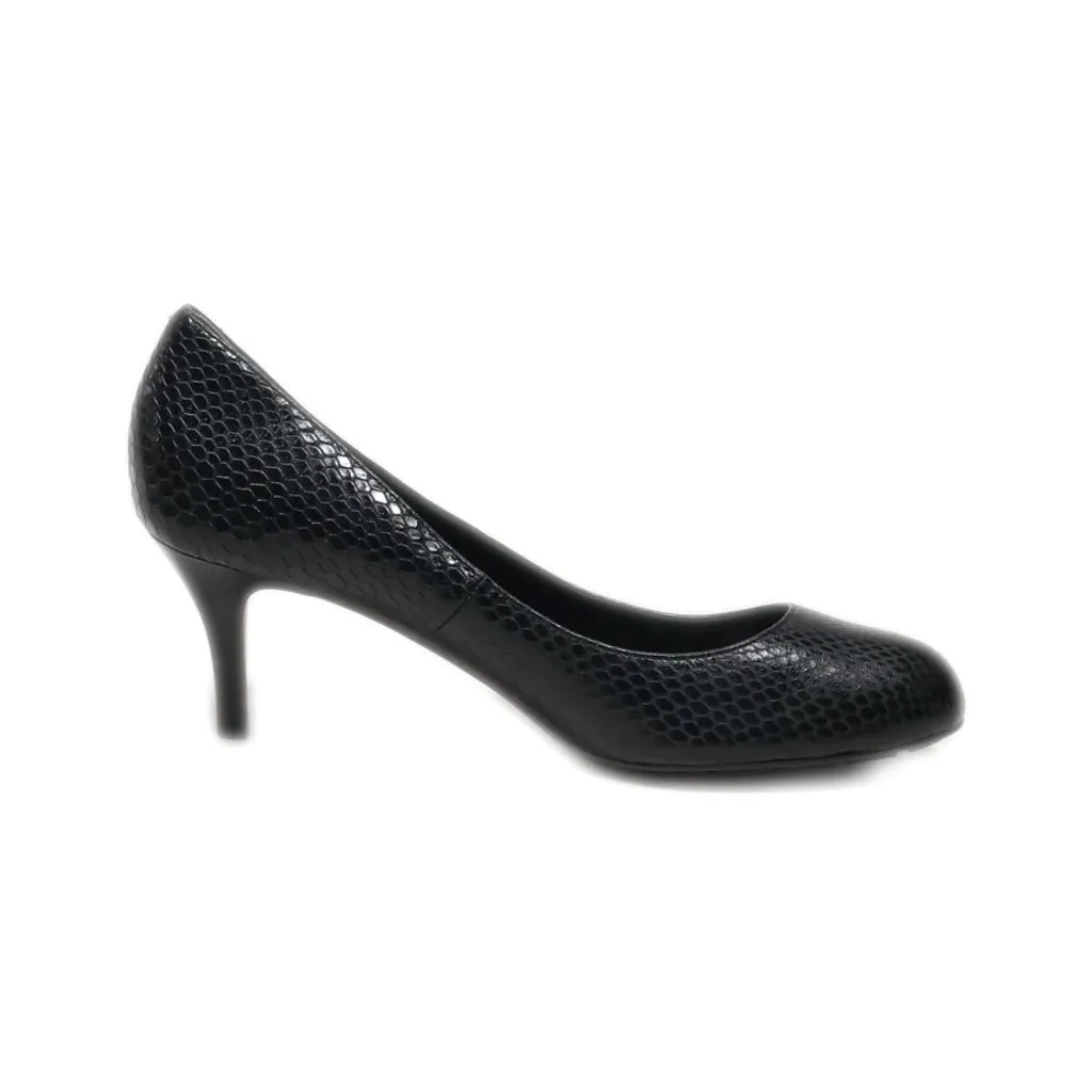 Cole Haan Nike Air Kitten Heels Leather Black Colour For Women