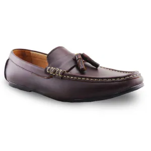 Comfy Tassel Loafer Classy Oil Tanned Brandy Brown