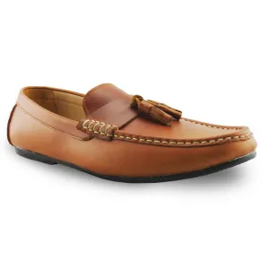 Comfy Tassel Loafer Classy Oil Tanned Toffee Tan