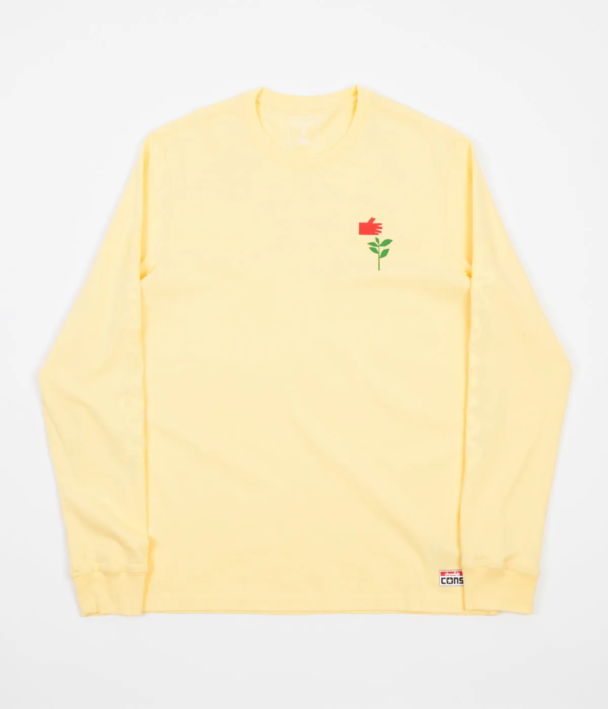 Converse x Chocolate Long Sleeve T-Shirt - Yellow