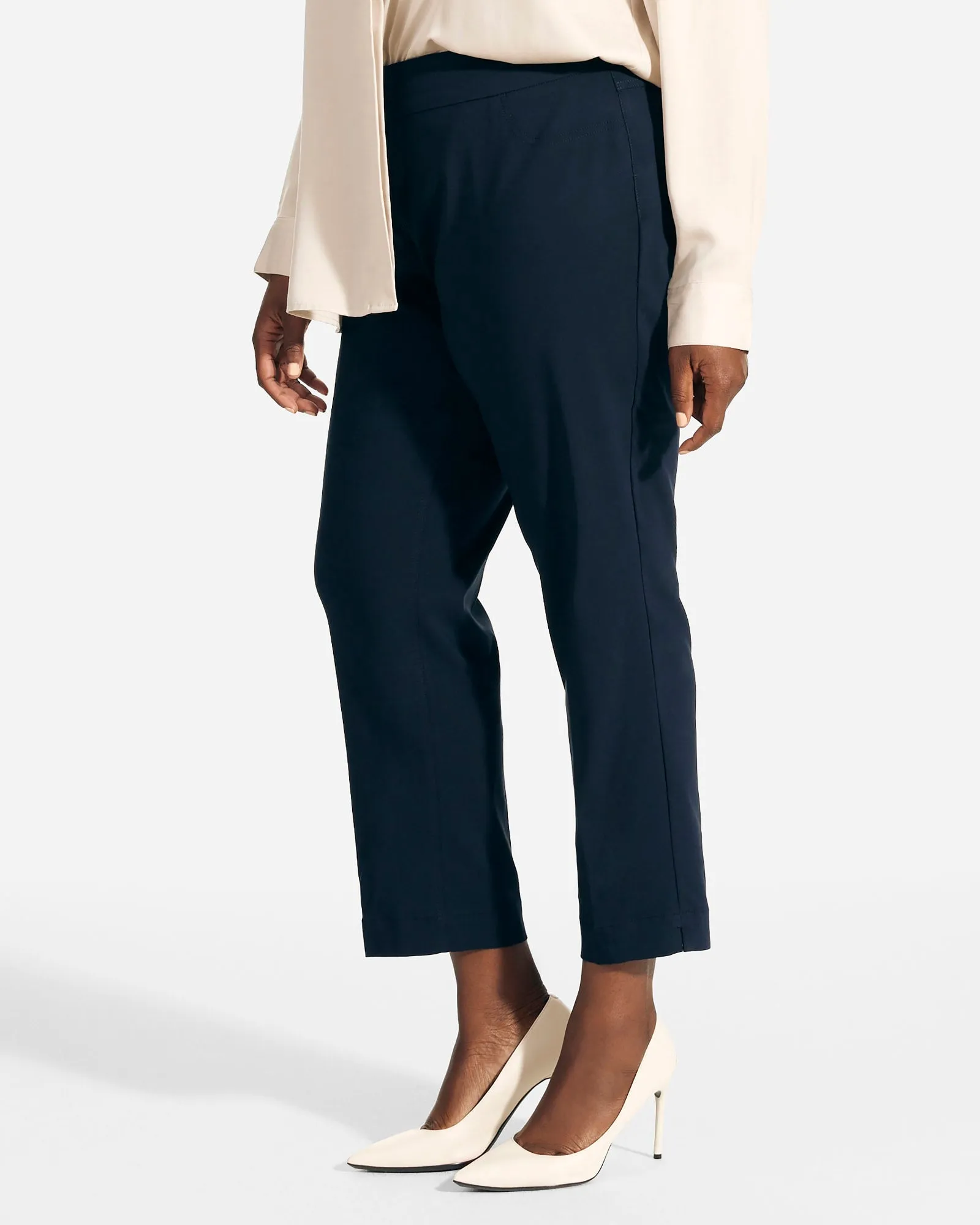 Daniela Ankle Pant | Navy