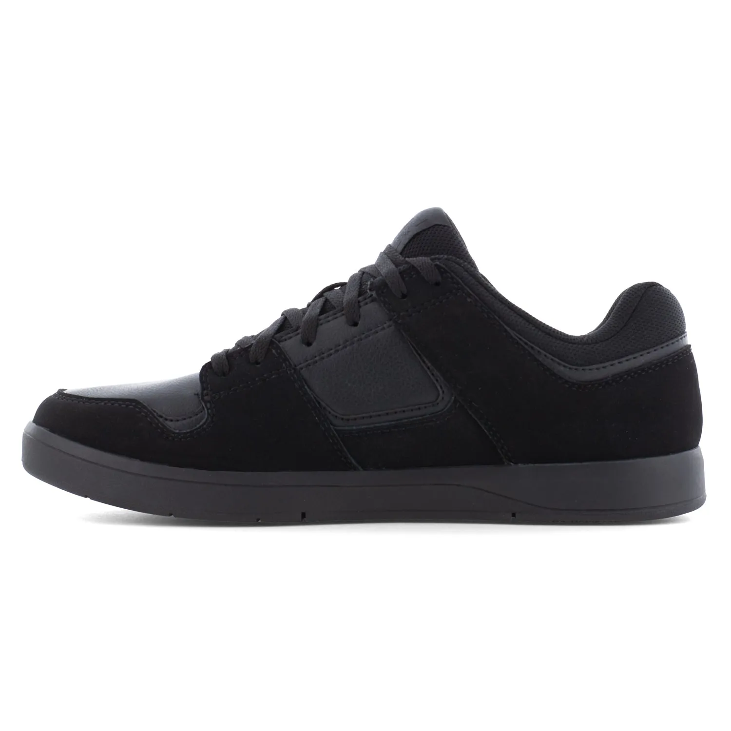 DC Mens Cure Lifestyle Black Nubuck Work Shoes