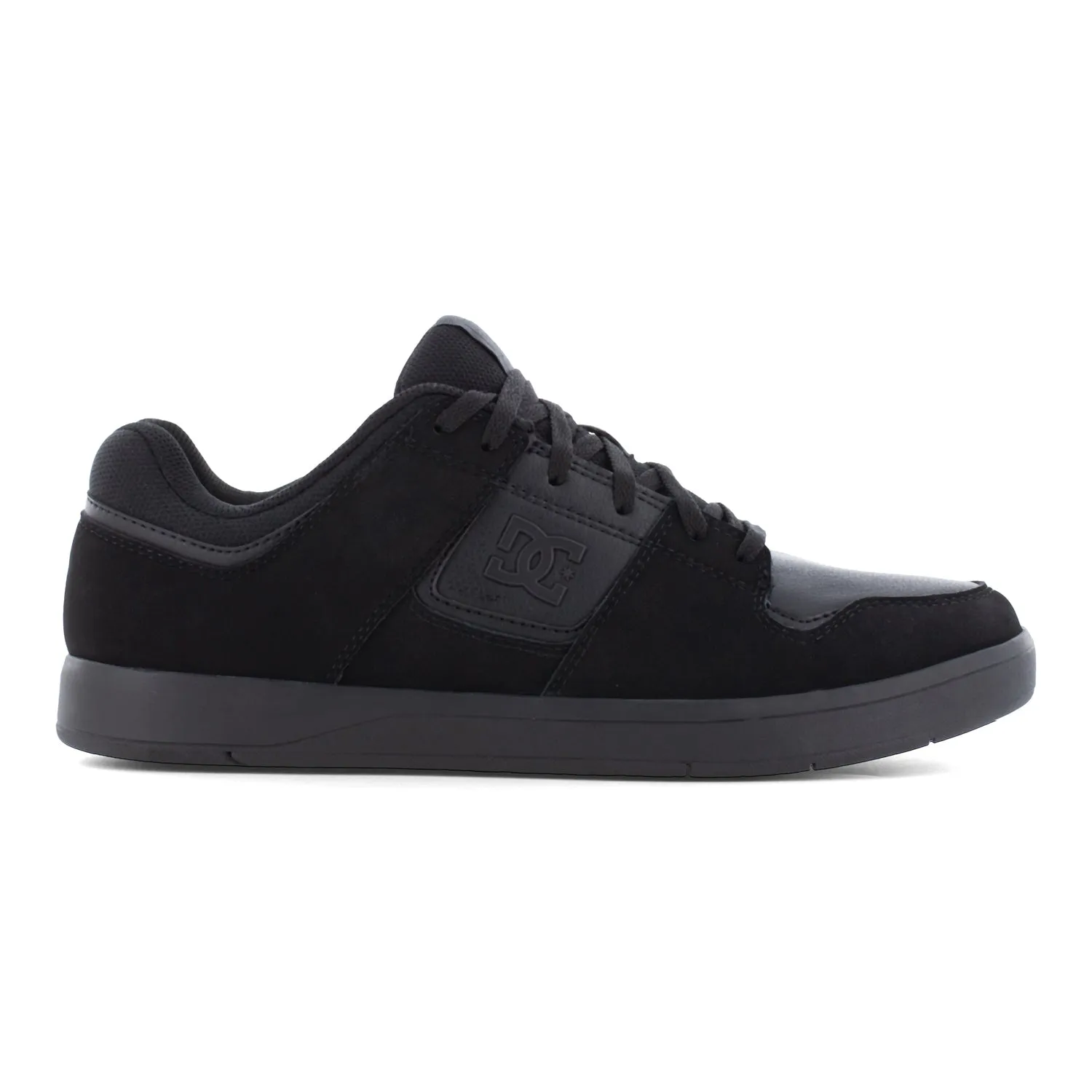 DC Mens Cure Lifestyle Black Nubuck Work Shoes