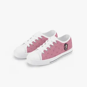 Demon Slayer Nezuko Kamado Kid’s Low-Top Canvas Anime Shoes