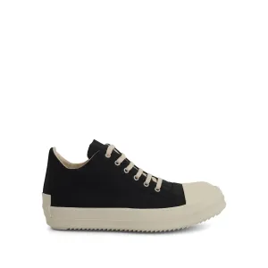 DRKSHDW Ramones Low Woven Sneaker in Black/Milk