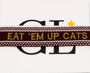 Eat 'Em Up Cats Team Tassel Bracelet