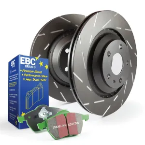 EBC Brakes S2KR1774 S2 Kits Greenstuff 2000 and USR Rotors