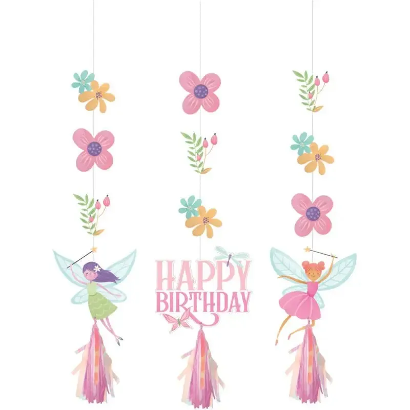 Fairy Forest Hanging Tassel Decorations