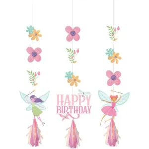 Fairy Forest Hanging Tassel Decorations