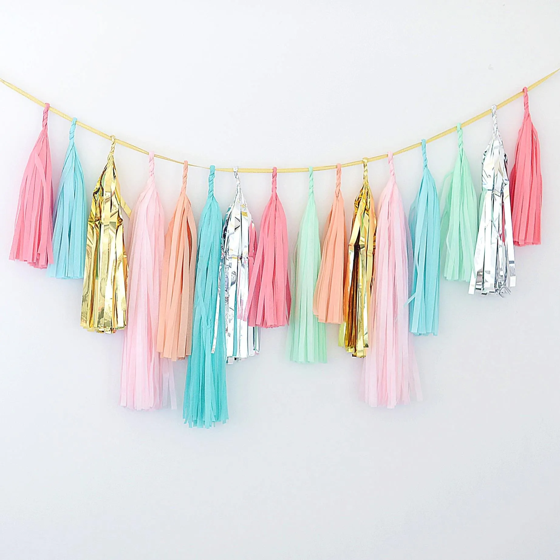 Graduation banner Tassel Garland - Colourful Fringe graduation decor Personalised Golden Custom banner