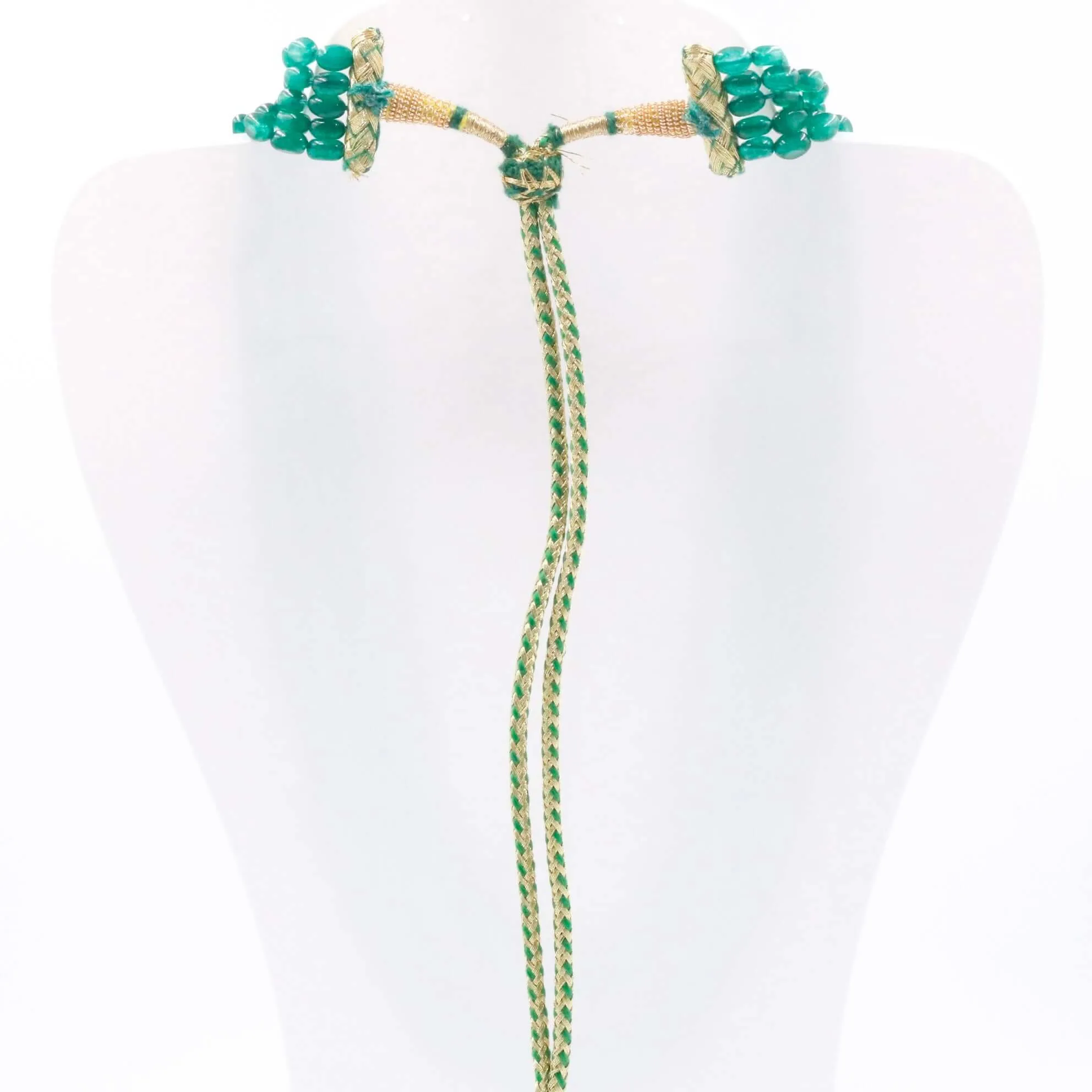 Green Quartz Layered Necklace MultiStrand Necklace Gemstone Necklace Beaded Necklace Long Necklace SKU 6143263