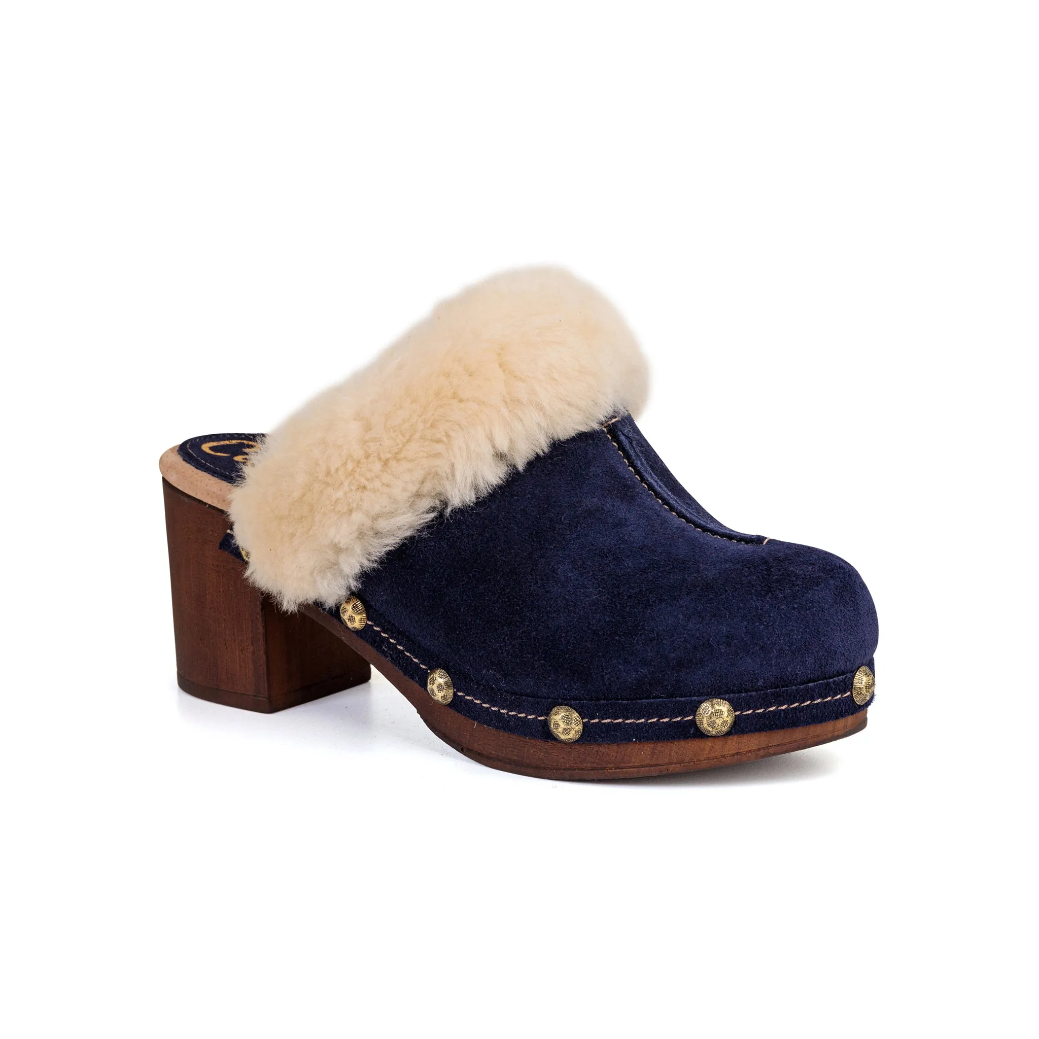 Greta | Navy Suede