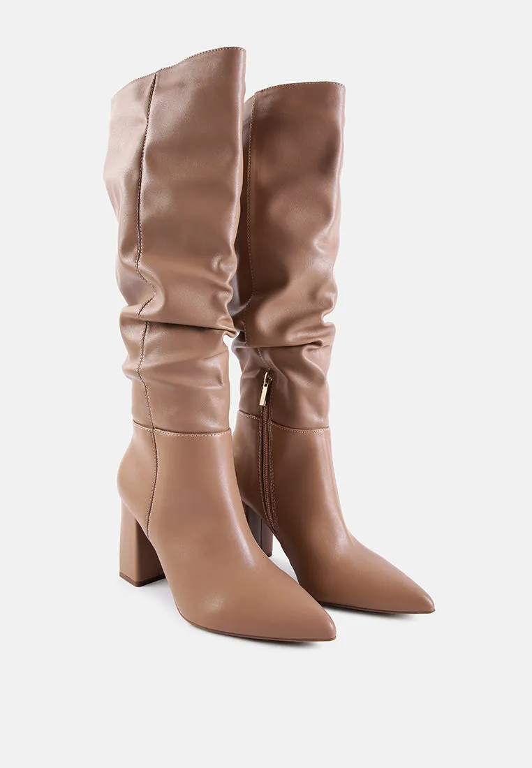 Hanoi Knee High Slouch Boots