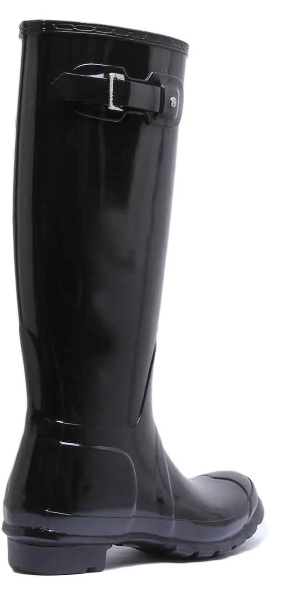 Hunter Women Tall Gloss In Black For Women